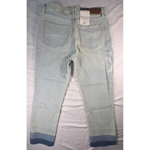 Lauren Ralph Lauren Straight Ankle Jeans Womens 14 High Rise Light Wash NWT